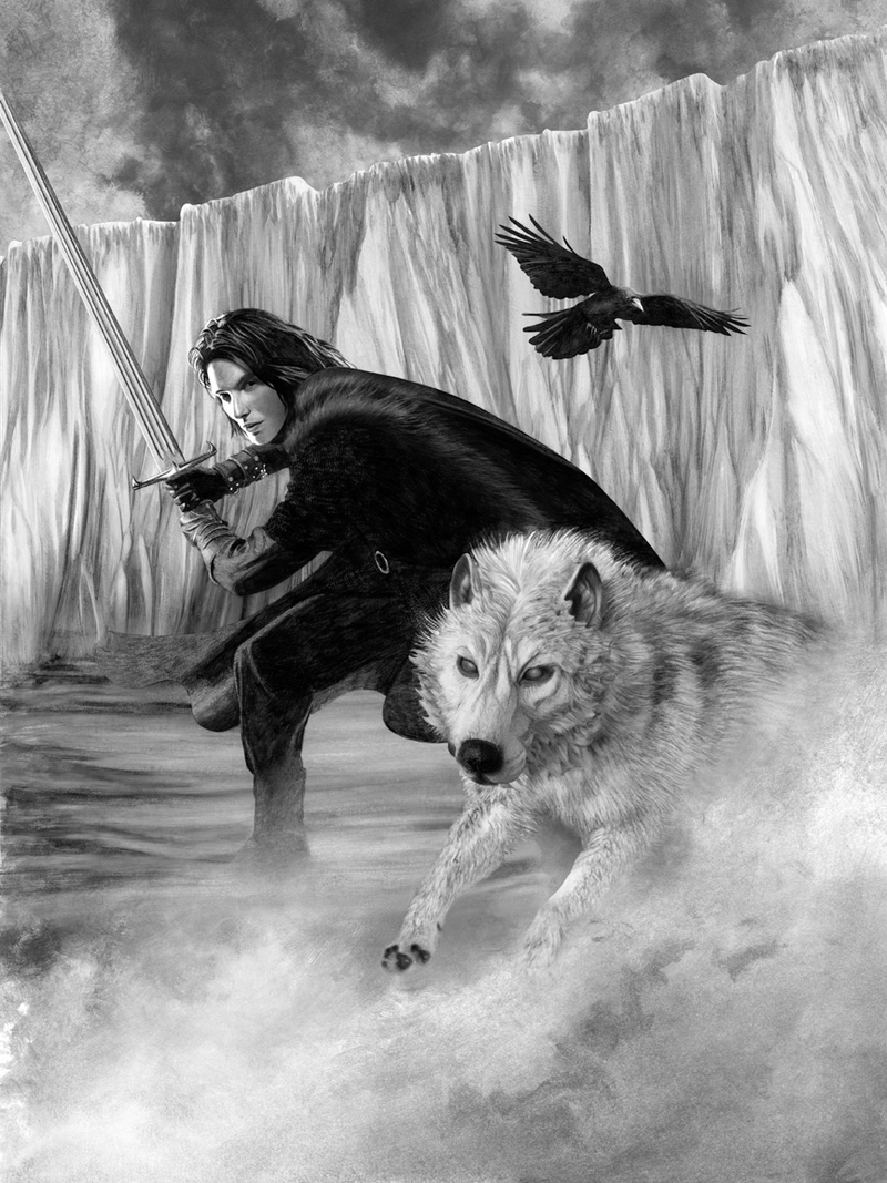 Illustration for article titled Jon Snow knows nothing, but his portrait took a lot of careful study